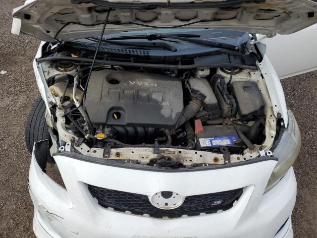 2T1BU4EE8AC411632 - 2010 TOYOTA COROLLA BASE WHITE photo 11