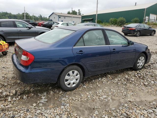 4T1BE32K22U544436 - 2002 TOYOTA CAMRY LE BLUE photo 3