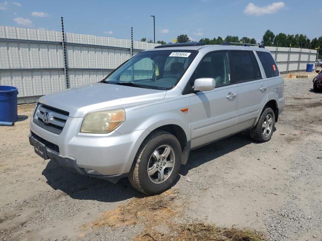 5FNYF18556B002277 - 2006 HONDA PILOT EX SILVER photo 1