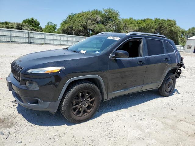 1C4PJMCB8FW697326 - 2015 JEEP CHEROKEE LATITUDE BLACK photo 1