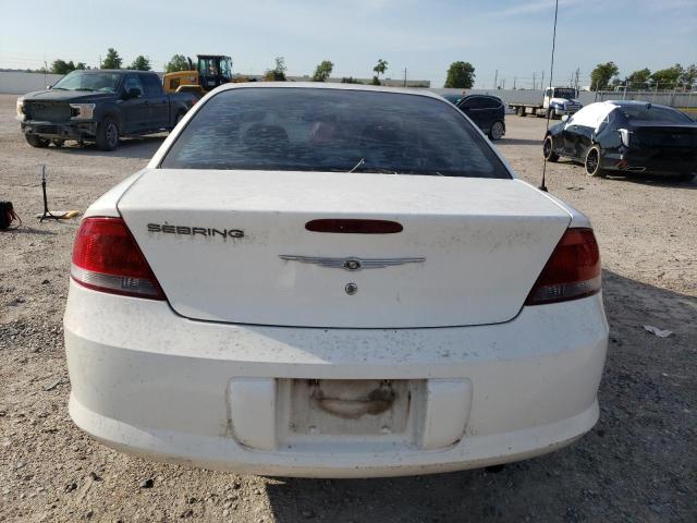 1C3EL46X65N598036 - 2005 CHRYSLER SEBRING WHITE photo 6