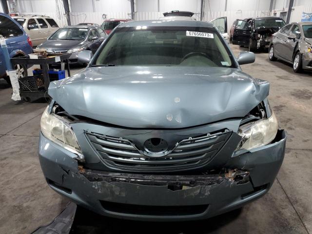 4T4BE46K49R134317 - 2009 TOYOTA CAMRY BASE TEAL photo 5