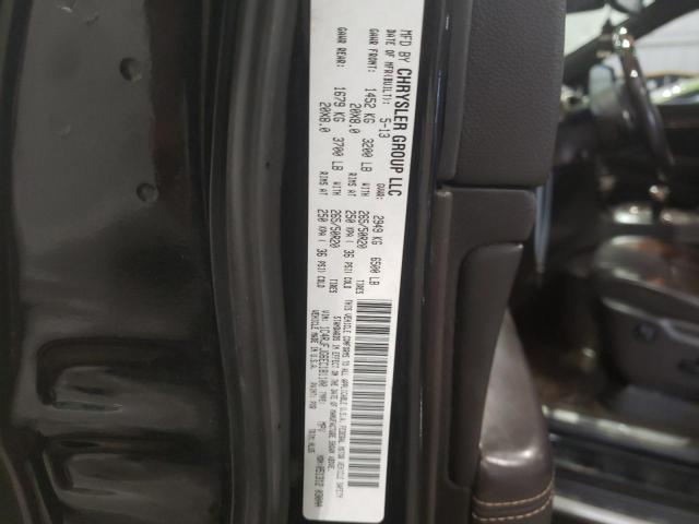 1C4RJFJG6EC181100 - 2014 JEEP GRAND CHER SUMMIT შავი ფოტო 13