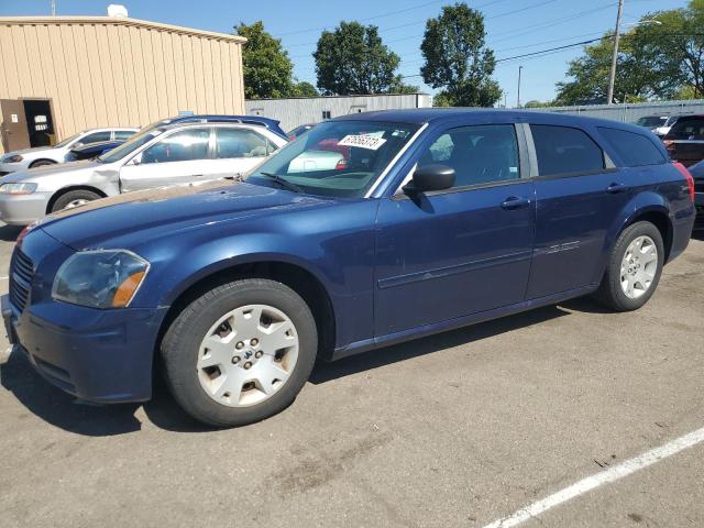 2D4FV48T05H534008 - 2005 DODGE MAGNUM SE BLUE photo 1