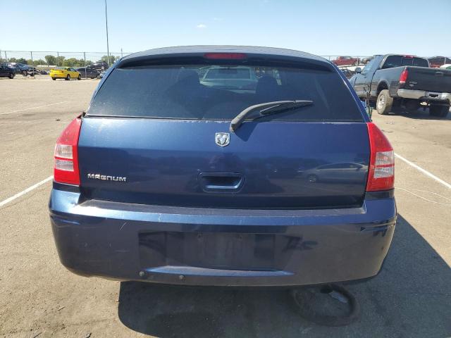 2D4FV48T05H534008 - 2005 DODGE MAGNUM SE BLUE photo 6