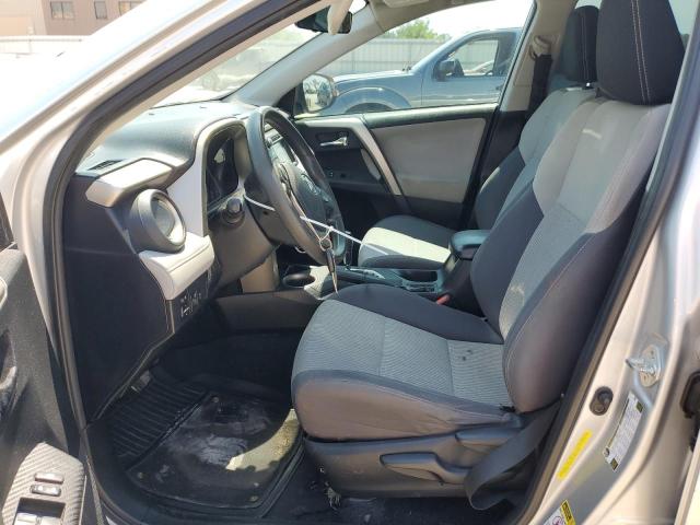 2T3WFREV0FW169375 - 2015 TOYOTA RAV4 XLE SILVER photo 7