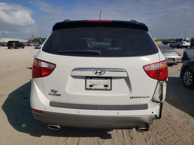 KM8NU4CC2BU175803 - 2011 HYUNDAI VERACRUZ GLS WHITE photo 6