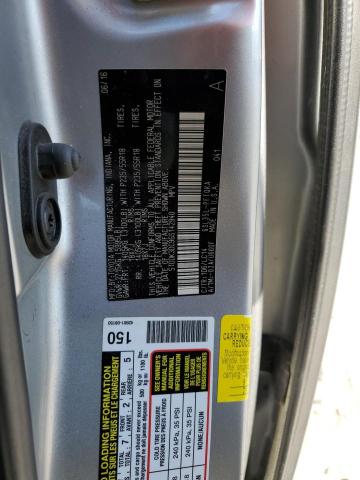 5TDDK3DC9GS142940 - 2016 TOYOTA SIENNA XLE SILVER photo 13