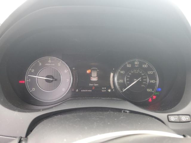 5J8TC1H57KL017777 - 2019 ACURA RDX TECHNOLOGY WHITE photo 9