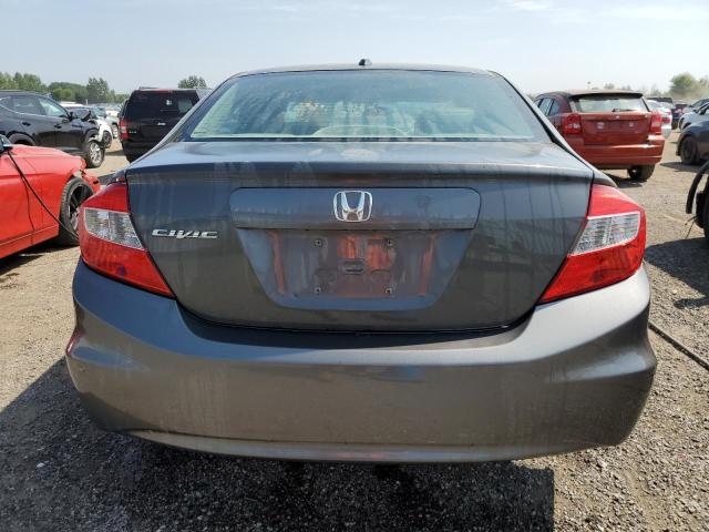 2HGFB2F95CH004309 - 2012 HONDA CIVIC EXL CHARCOAL photo 6