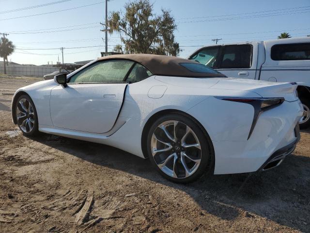 JTHKPAAY1MA103537 - 2021 LEXUS LC 500 WHITE photo 2