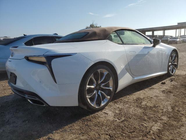 JTHKPAAY1MA103537 - 2021 LEXUS LC 500 WHITE photo 3