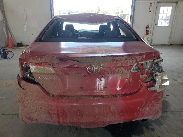 4T1BF1FK3CU558665 - 2012 TOYOTA CAMRY BASE RED photo 11