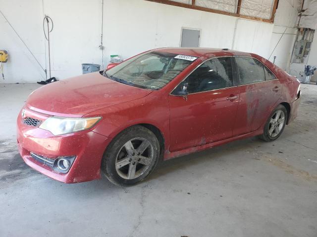 4T1BF1FK3CU558665 - 2012 TOYOTA CAMRY BASE RED photo 2