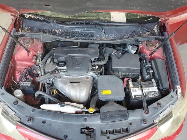 4T1BF1FK3CU558665 - 2012 TOYOTA CAMRY BASE RED photo 21