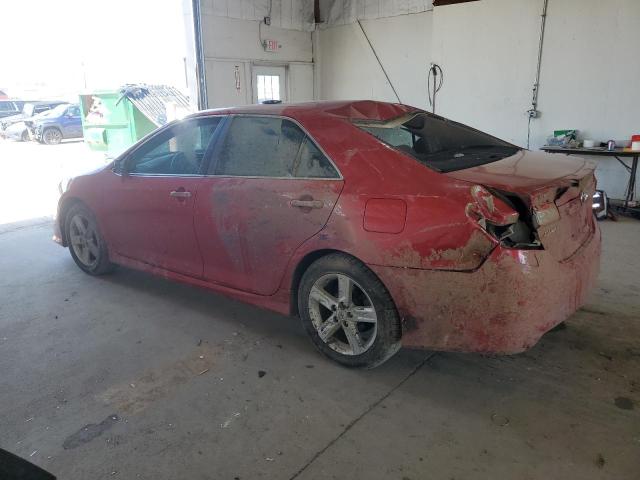 4T1BF1FK3CU558665 - 2012 TOYOTA CAMRY BASE RED photo 3
