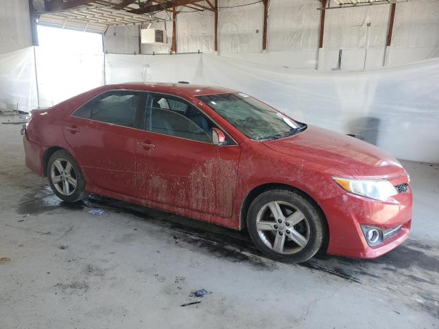 4T1BF1FK3CU558665 - 2012 TOYOTA CAMRY BASE RED photo 7
