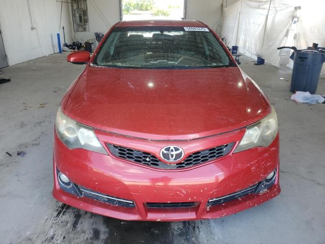 4T1BF1FK3CU558665 - 2012 TOYOTA CAMRY BASE RED photo 9
