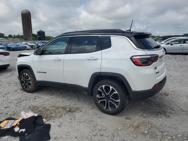 3C4NJDCN8PT521238 - 2023 JEEP COMPASS LIMITED WHITE photo 2