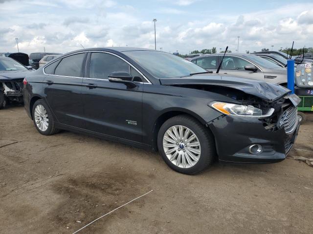 3FA6P0PU4ER324628 - 2014 FORD FUSION SE PHEV BLACK photo 4