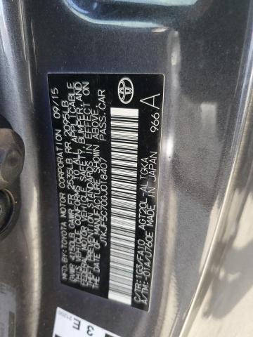 JTKJF5C70GJ018407 - 2016 TOYOTA SCION TC 石墨色 照片 12