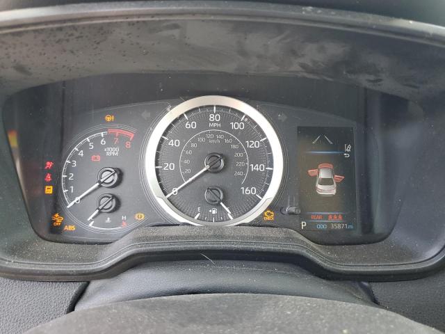 5YFEPMAE7NP280077 - 2022 TOYOTA COROLLA LE BLUE photo 9