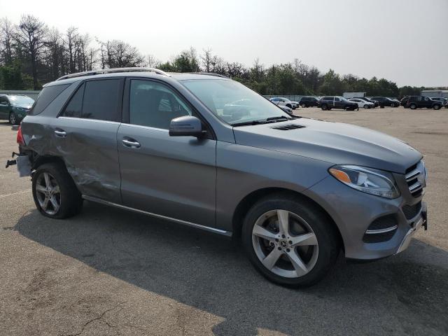 4JGDA5HB6JB159057 - 2018 MERCEDES-BENZ GLE 350 4MATIC GRAY photo 4