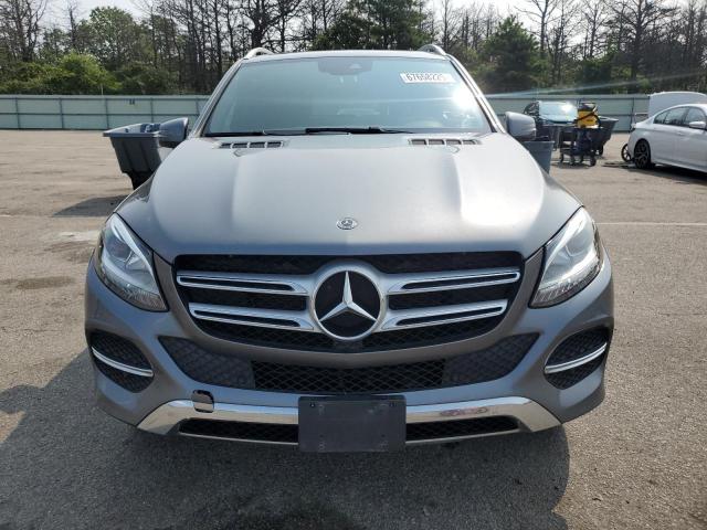 4JGDA5HB6JB159057 - 2018 MERCEDES-BENZ GLE 350 4MATIC GRAY photo 5