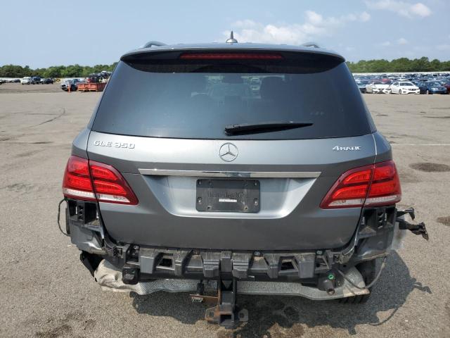 4JGDA5HB6JB159057 - 2018 MERCEDES-BENZ GLE 350 4MATIC GRAY photo 6
