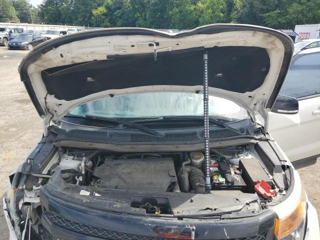 1FM5K8GTXFGB66438 - 2015 FORD EXPLORER SPORT WHITE photo 12