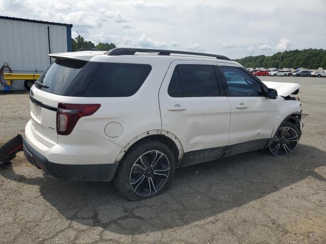 1FM5K8GTXFGB66438 - 2015 FORD EXPLORER SPORT WHITE photo 3