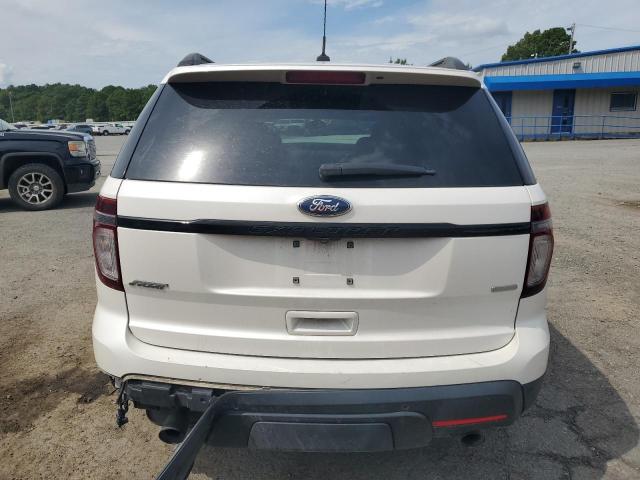 1FM5K8GTXFGB66438 - 2015 FORD EXPLORER SPORT WHITE photo 6