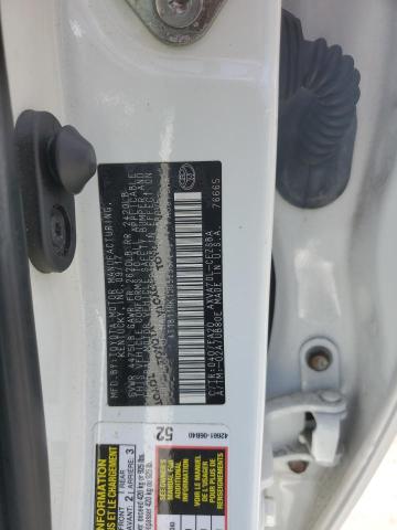 4T1B11HK1JU523972 - 2018 TOYOTA CAMRY L WHITE photo 12