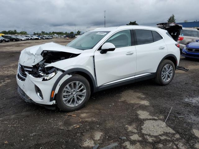 LRBAZLR48ND168209 - 2022 BUICK ENVISION PREFERRED WHITE photo 1