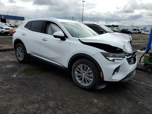 LRBAZLR48ND168209 - 2022 BUICK ENVISION PREFERRED WHITE photo 4