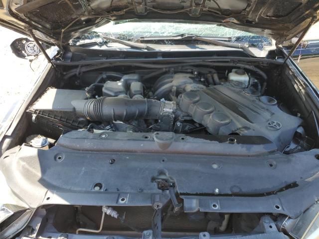 JTEZU5JR5E5070590 - 2014 TOYOTA 4RUNNER SR5 შავი ფოტო 12