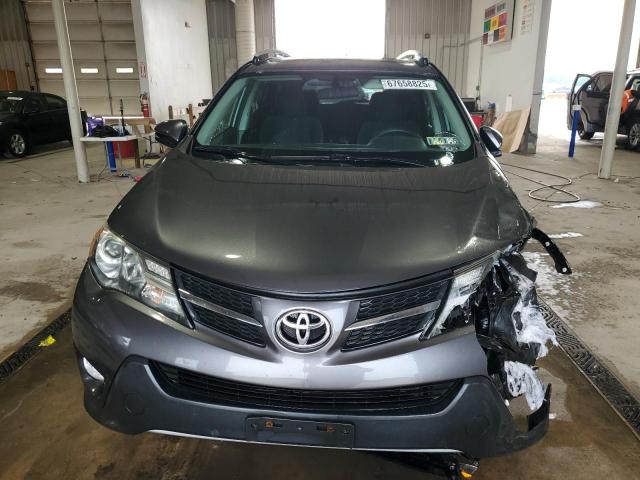 2T3RFREV1DW065164 - 2013 TOYOTA RAV4 XLE GRAY photo 5