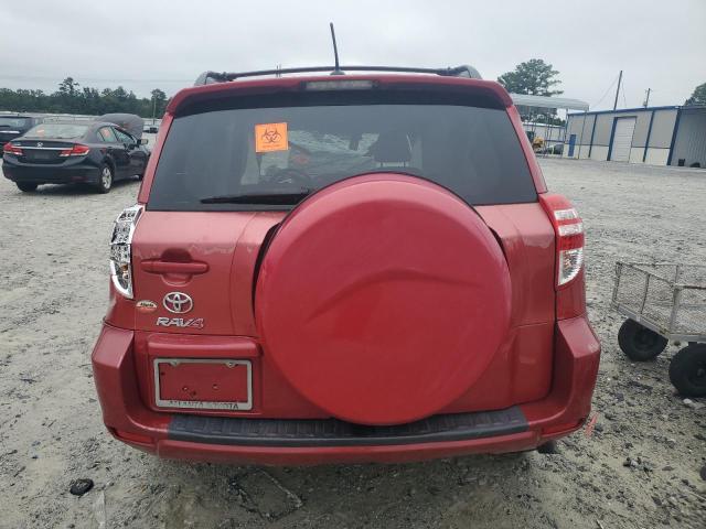 2T3ZF4DV6BW060849 - 2011 TOYOTA RAV4 RED photo 6