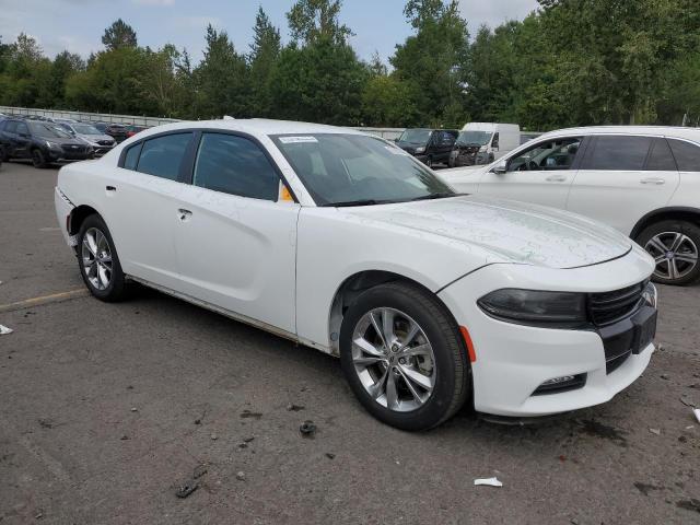 2C3CDXJG4NH217855 - 2022 DODGE CHARGER SXT WHITE photo 4