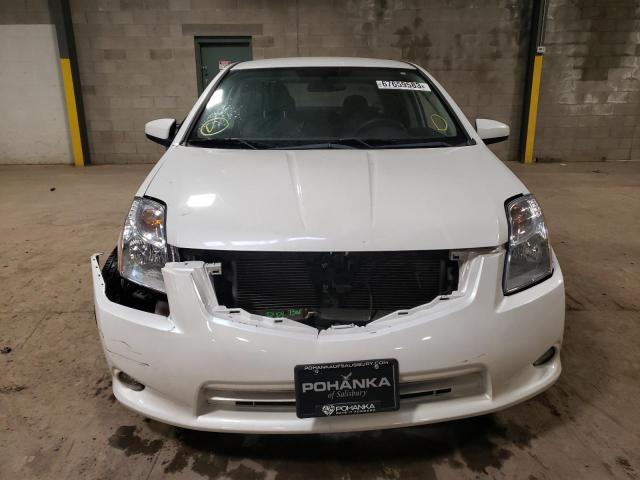 3N1AB6AP1BL682246 - 2011 NISSAN SENTRA 2.0 WHITE photo 5