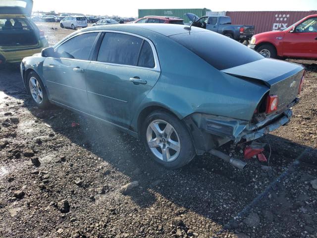 1G1ZH57B79F255851 - 2009 CHEVROLET MALIBU 1LT GREEN photo 2