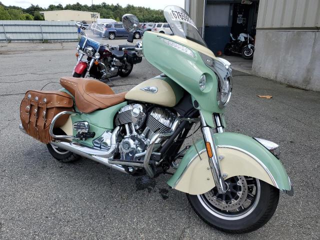 56KTRLAA4H3346990 - 2017 INDIAN MOTORCYCLE CO. ROADMASTER CLASSIC GREEN photo 1