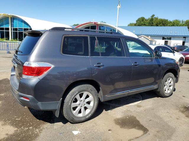 5TDBK3EHXCS138195 - 2012 TOYOTA HIGHLANDER BASE GRAY photo 3