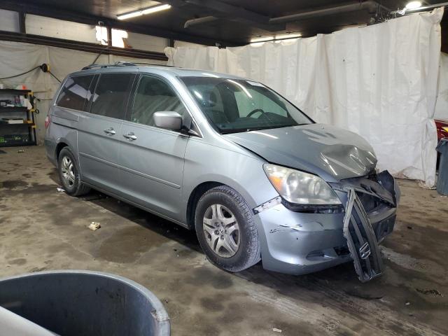 5FNRL38756B002483 - 2006 HONDA ODYSSEY EXL BLUE photo 4