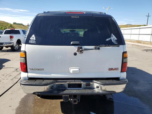 1GKEK13T96J108460 - 2006 GMC YUKON WHITE photo 6