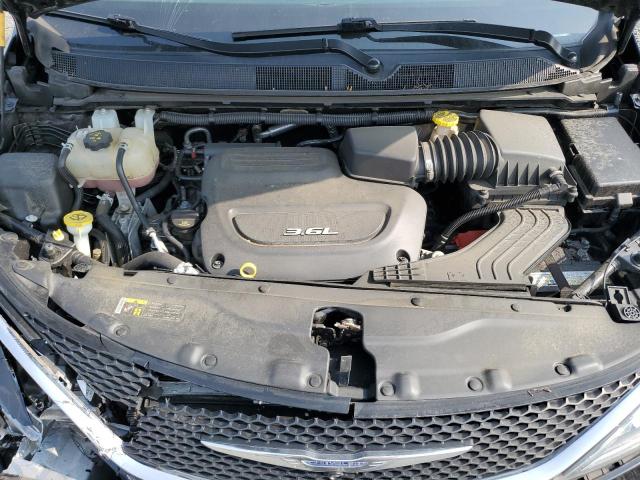 2C4RC1EG1HR570486 - 2017 CHRYSLER PACIFICA TOURING L PLUS BLACK photo 12