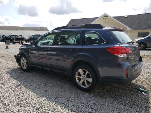 4S4BRBAC8E3321840 - 2014 SUBARU OUTBACK 2.5I GRAY photo 2