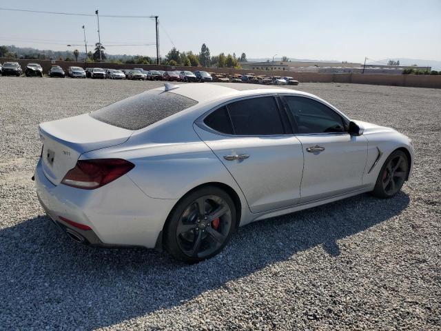 KMTG34LE6KU027625 - 2019 GENESIS G70 PRESTIGE SILVER photo 3