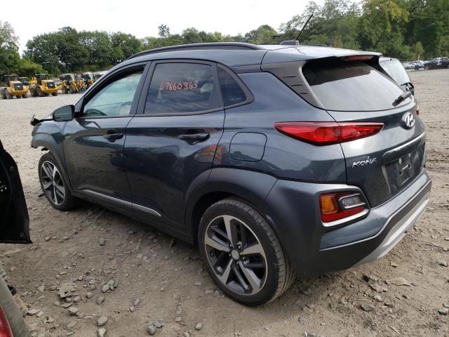 KM8K33A52JU174427 - 2018 HYUNDAI KONA LIMITED GRAY photo 2