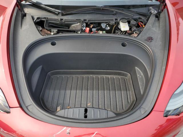 5YJ3E1EC4PF412599 - 2023 TESLA MODEL 3 Қызыл фото 11
